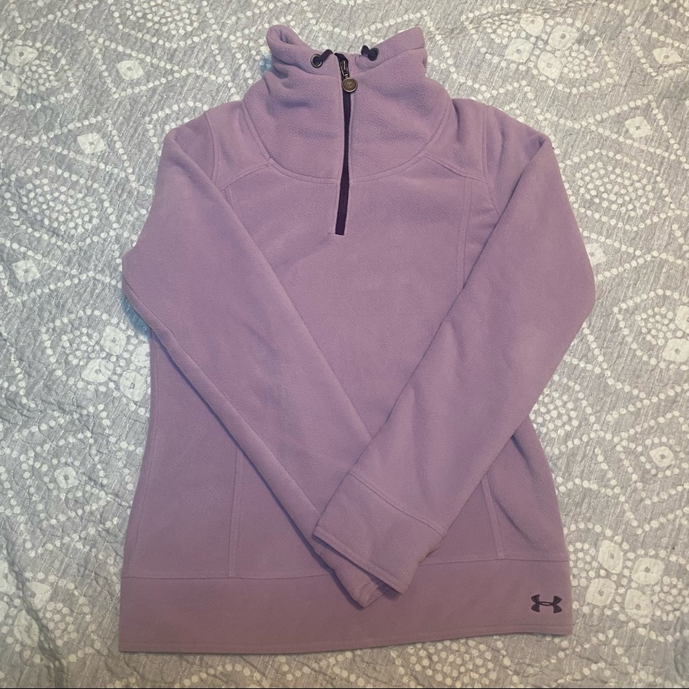 under armour fleece quarter zip